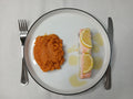 Saumon au four & purée de patate douce